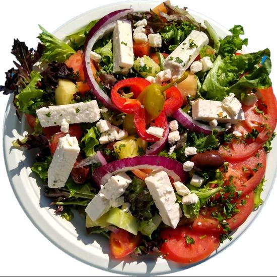 Order Greek Garden Salad food online from Athenian Grill store, Lexington on bringmethat.com