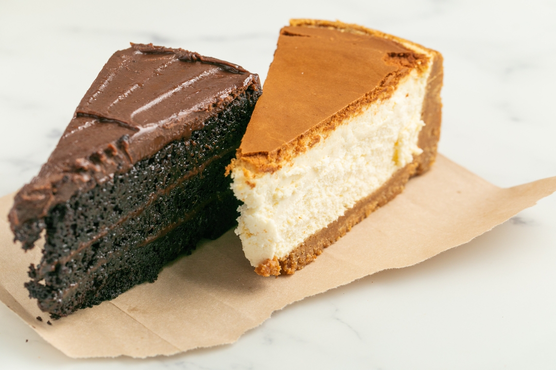 Order Cheesecake NY Slice food online from The Nosh of Beverly Hills store, Beverly Hills on bringmethat.com