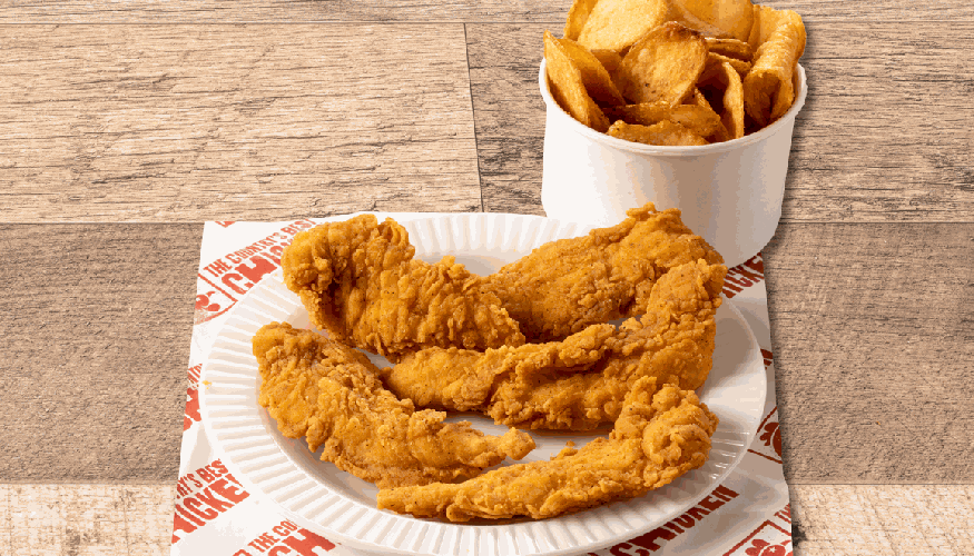 Order 5 Pc Tenders Combo food online from The Country Best Chicken store, Manhattan on bringmethat.com