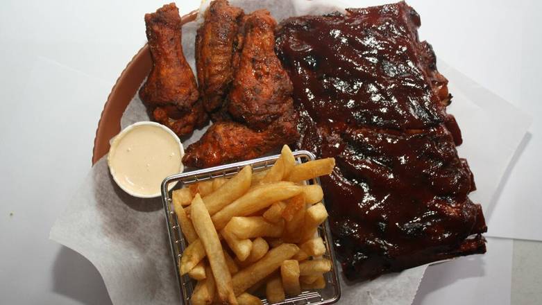 Order Rib & Wing Combo food online from Sweetwater Tavern store, Eastpointe on bringmethat.com
