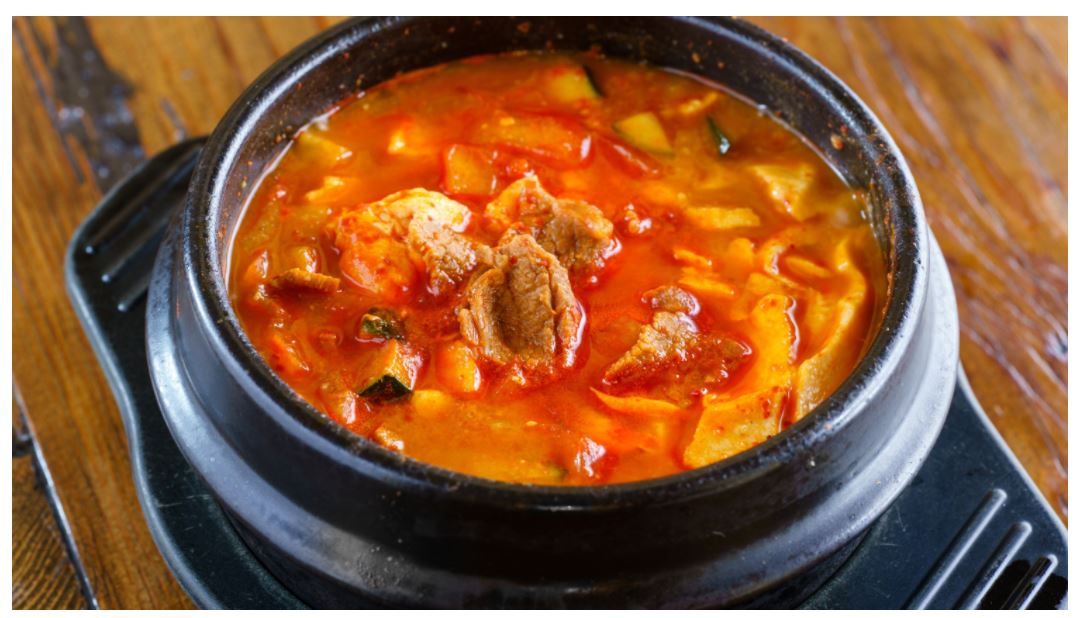 Order Original Tofu Soup 순두부 food online from Pyeong Chang Tofu store, Berkeley on bringmethat.com