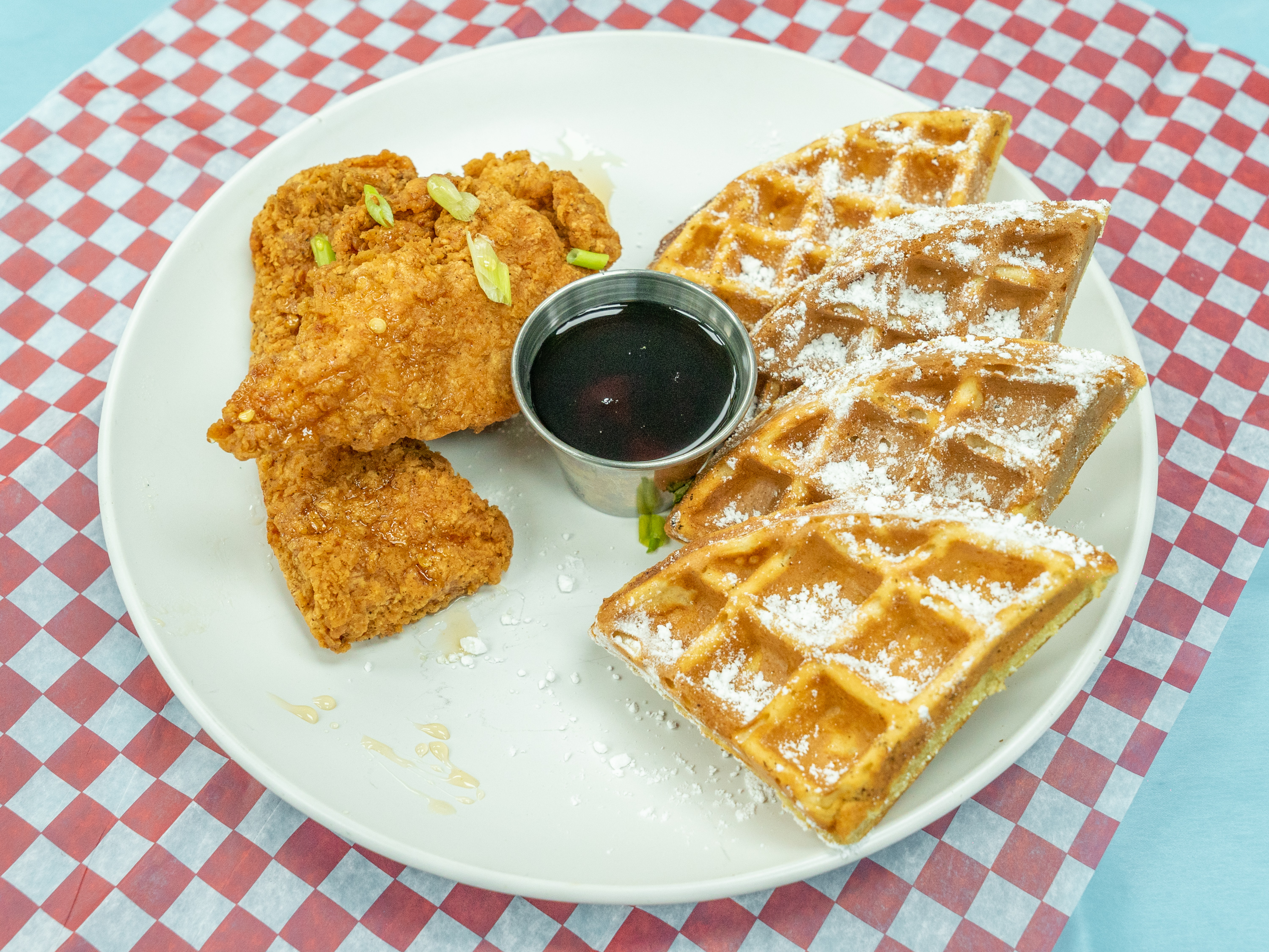 Order Fried Chicken and Waffle food online from Bartari store, Scranton on bringmethat.com