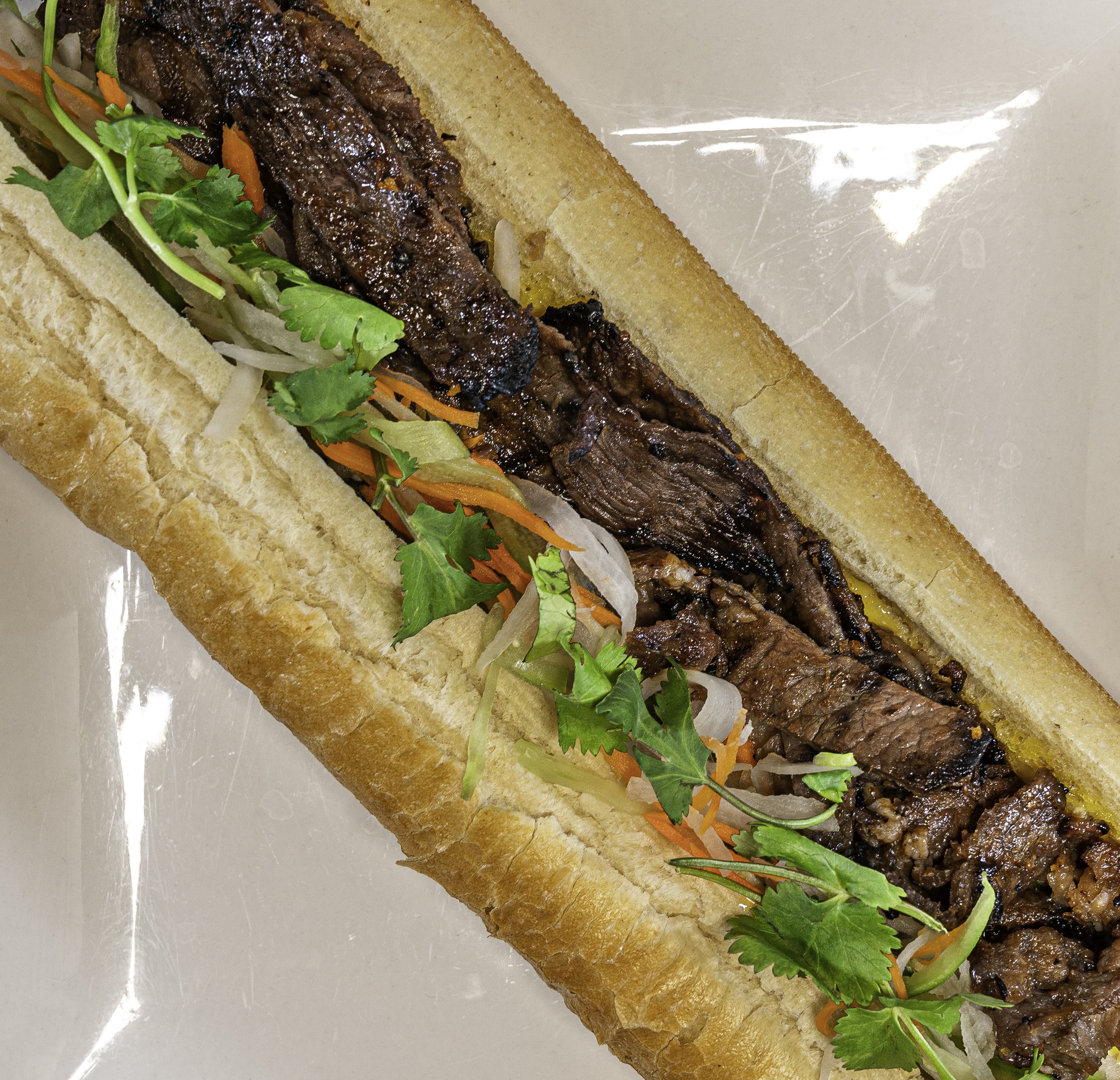Order Beef Banh Mi food online from Bamboo House Express store, Temecula on bringmethat.com