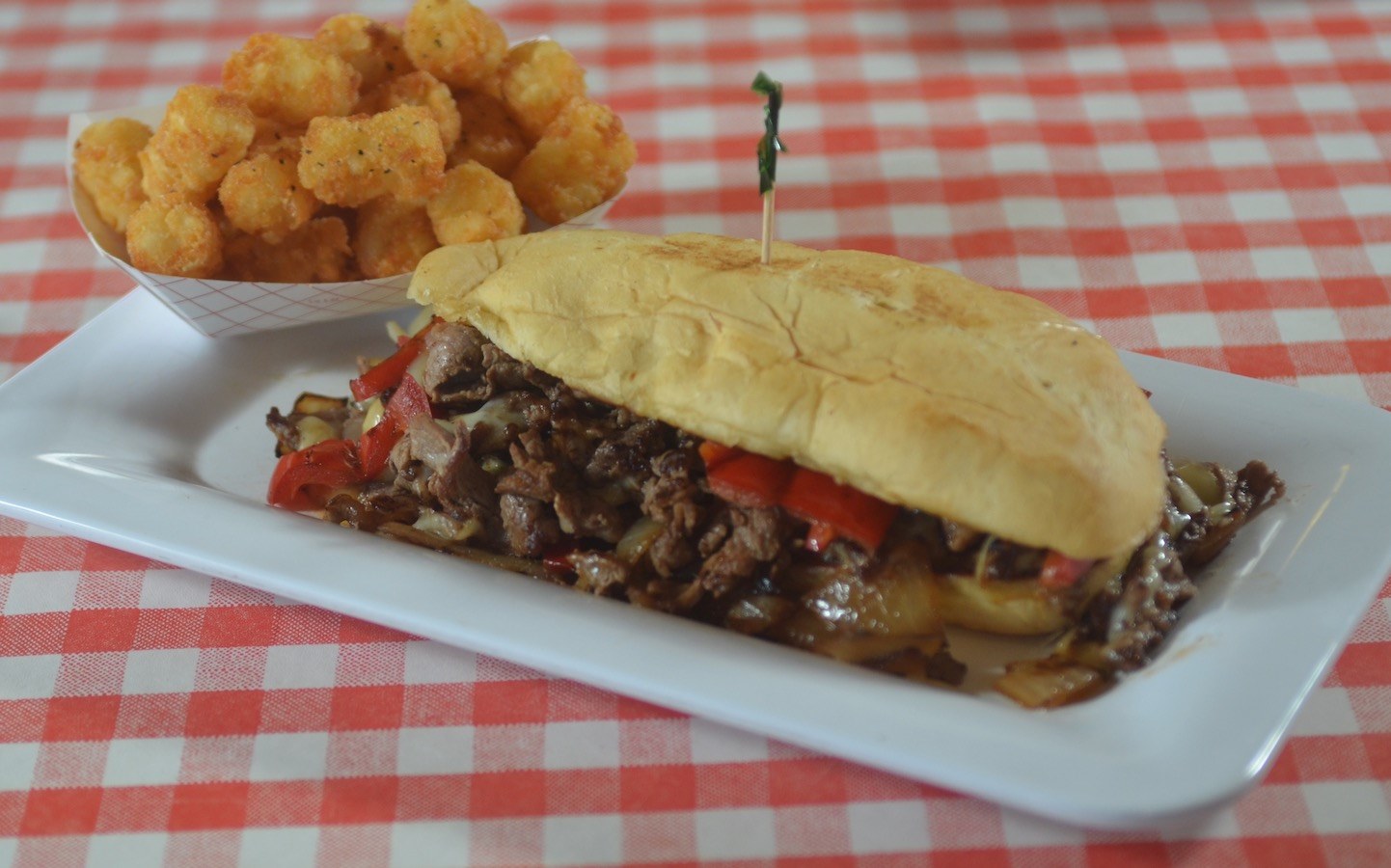 Order Philly Cheese Steak food online from Chips Old Fashioned Hamburgers store, Dallas on bringmethat.com