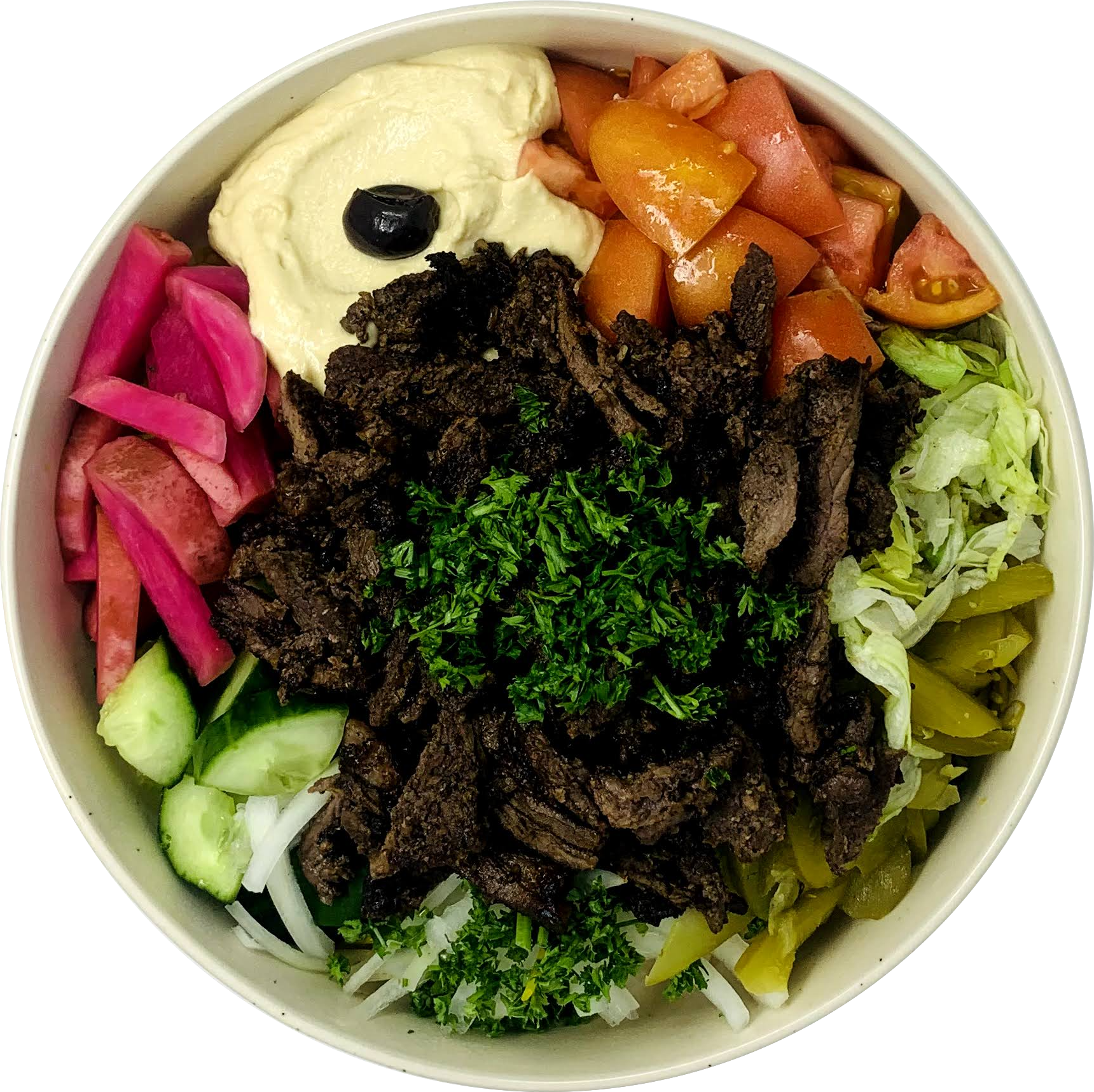 Order Beef Shawarma Bowl food online from Levant Kitchen store, Canton on bringmethat.com