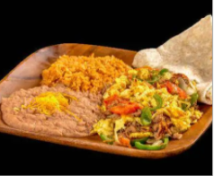 Order Machaca Platter food online from Filiberto Scottsdale store, Scottsdale on bringmethat.com
