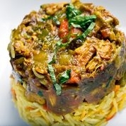 Order Lg Chicken Curry food online from Afro Deli store, Minneapolis on bringmethat.com