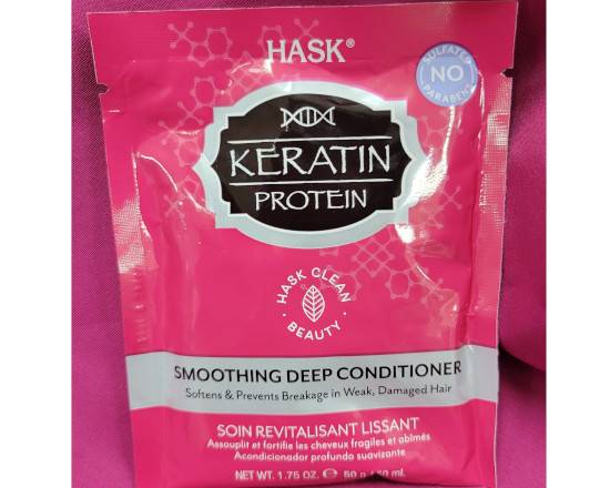 Order Hask Keratin Protein Smoothing Deep Conditioner  food online from iDa Beauty Supply Store store, Middletown on bringmethat.com