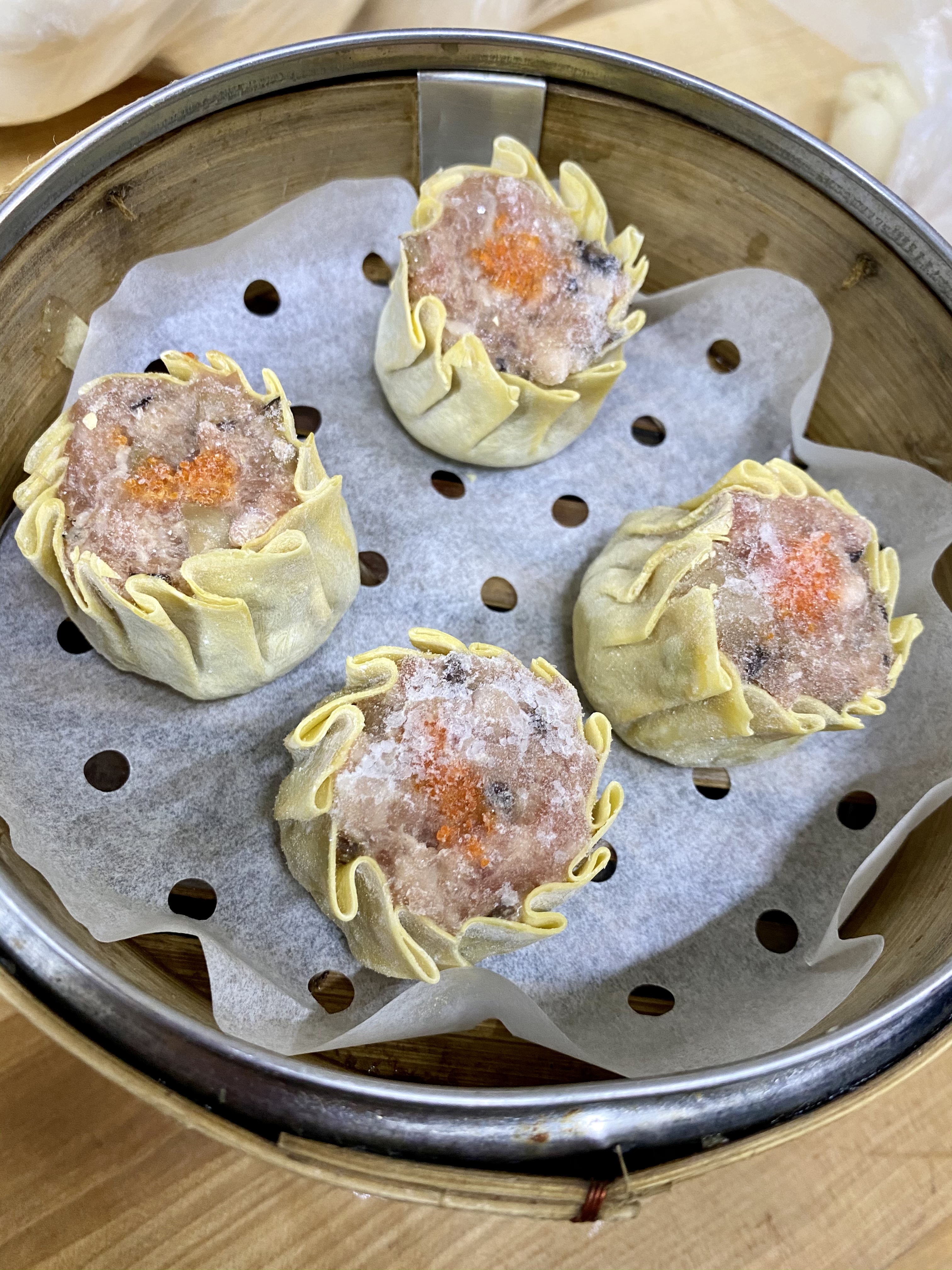 Order Frozen Shumai with Pork & Shrimp- 15 pcs food online from The Bund store, Forest Hills on bringmethat.com