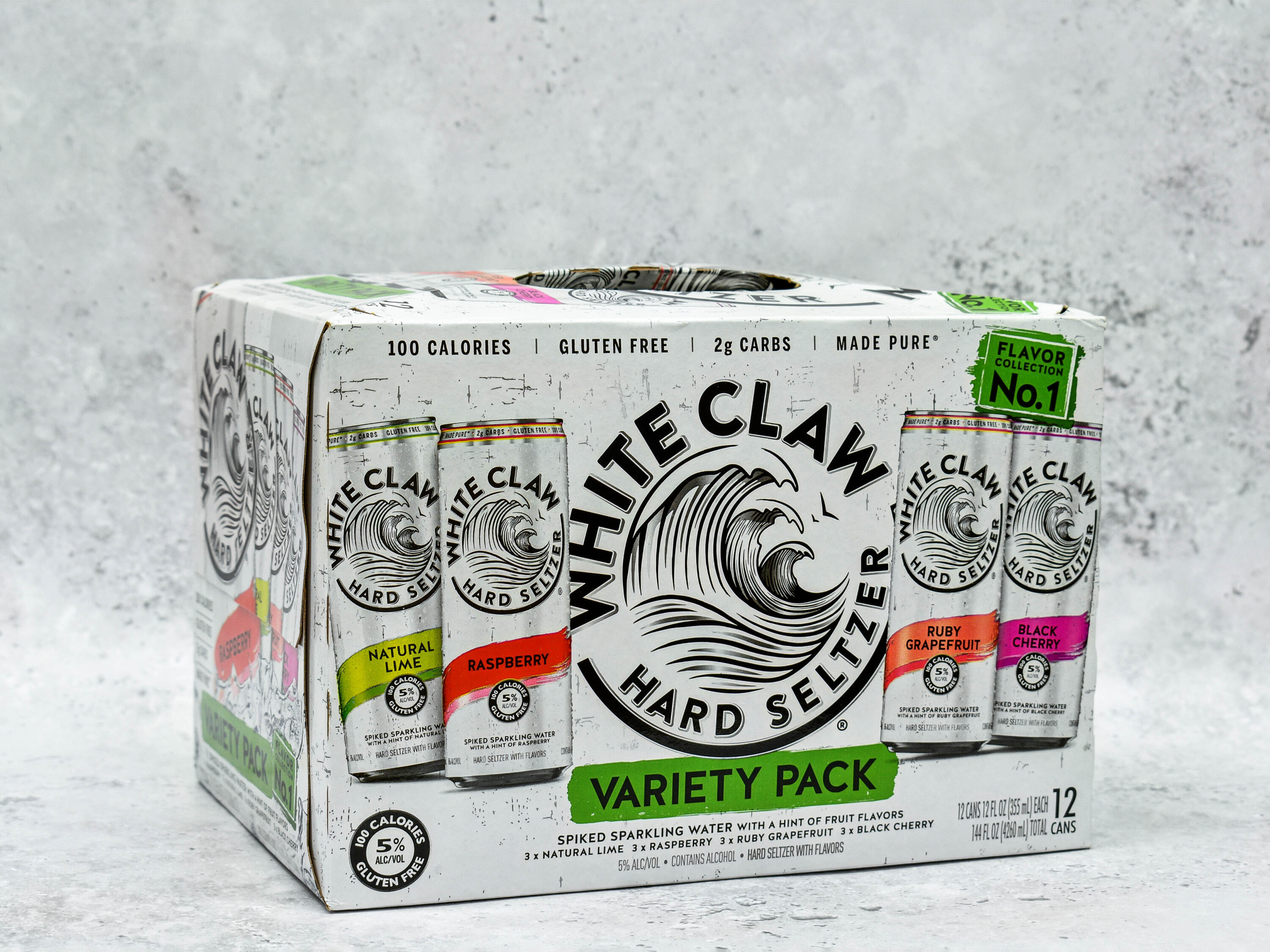 Order White Claw Variety Pack No. 1 food online from A & W Liquor store, La Mesa on bringmethat.com
