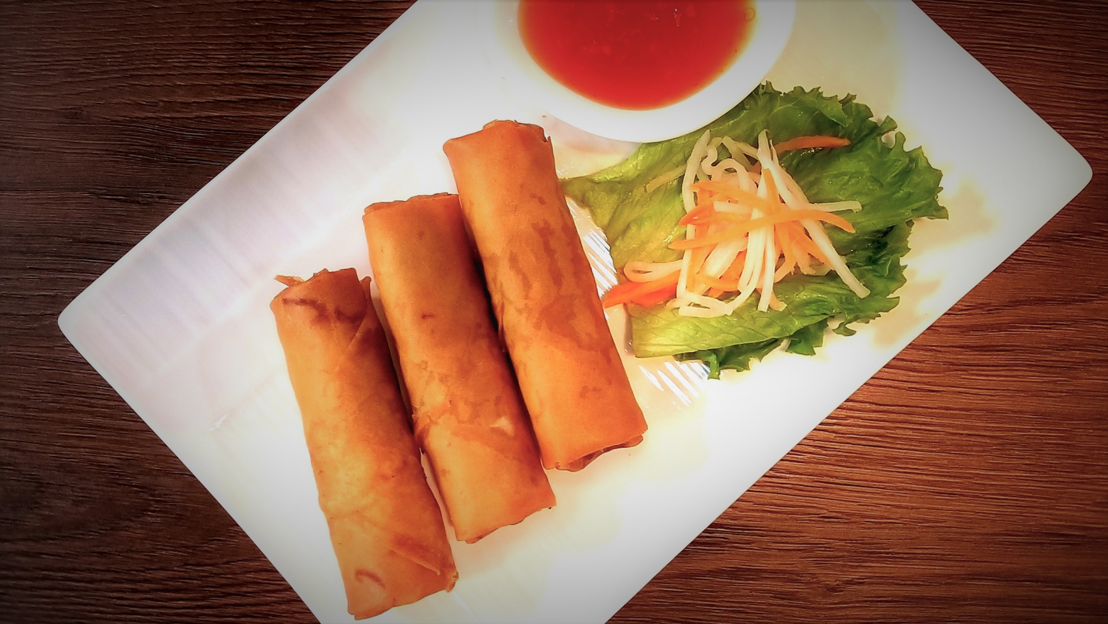 Order 3 Pieces Egg Rolls food online from Home Kitchen store, Santa Clara on bringmethat.com