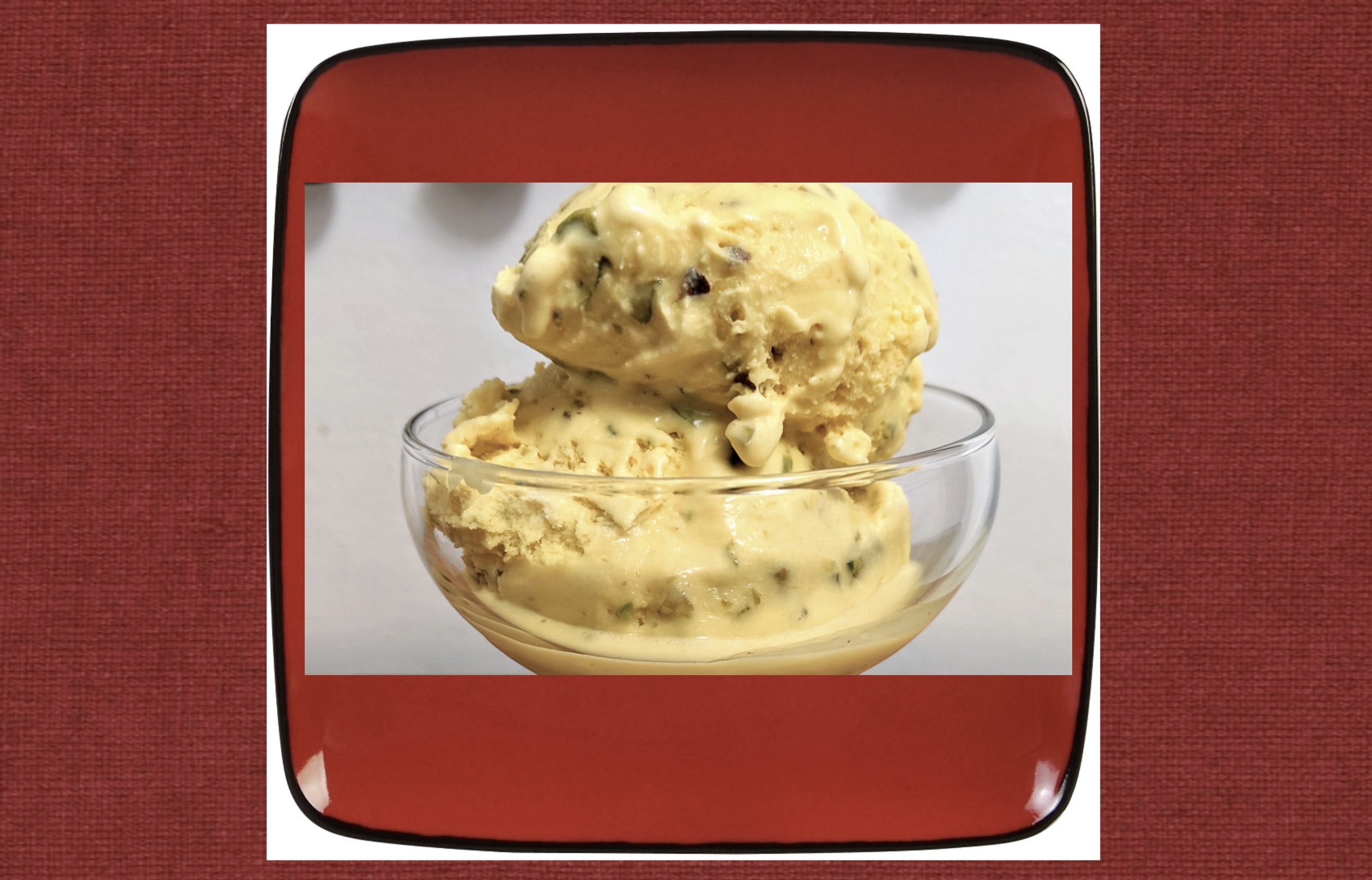 Order Persian Ice Cream- 1-Pint food online from Molana Restaurants store, Watertown on bringmethat.com