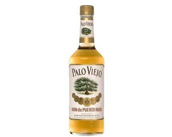 Order Palo Viejo, Gold Rum · 1 L  food online from House Of Wine store, New Rochelle on bringmethat.com