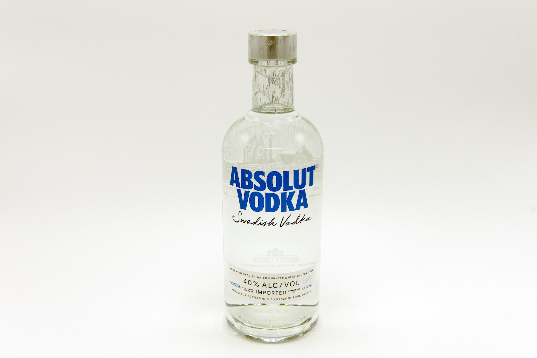 Order Absolut vodka 375mL  food online from Sandpiper Liquors store, Summerland on bringmethat.com