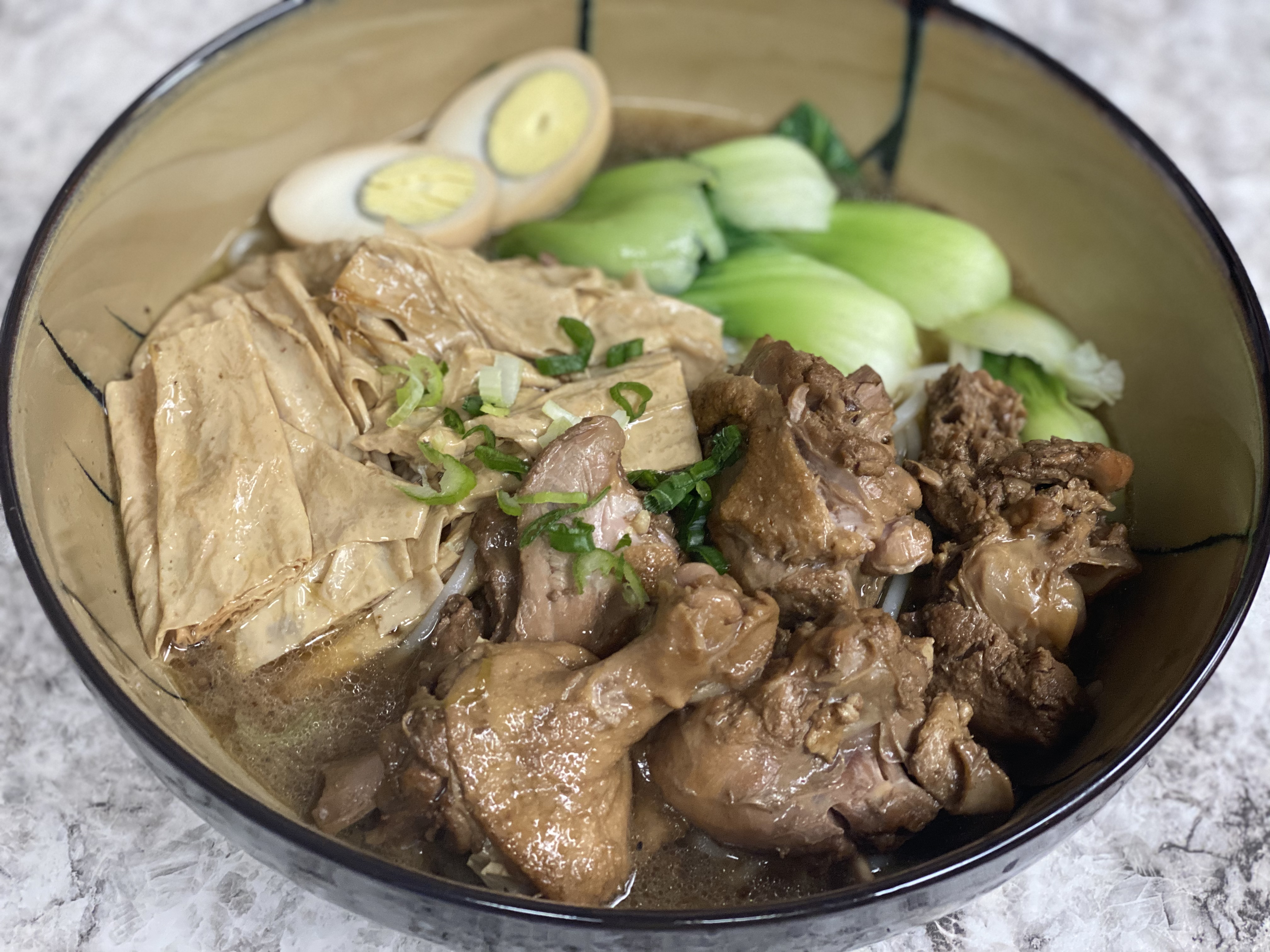 Order LF3. HK Style Duck Lai Fun 枝竹老鴨米綫 food online from Uncle Chen Primetime store, State College on bringmethat.com