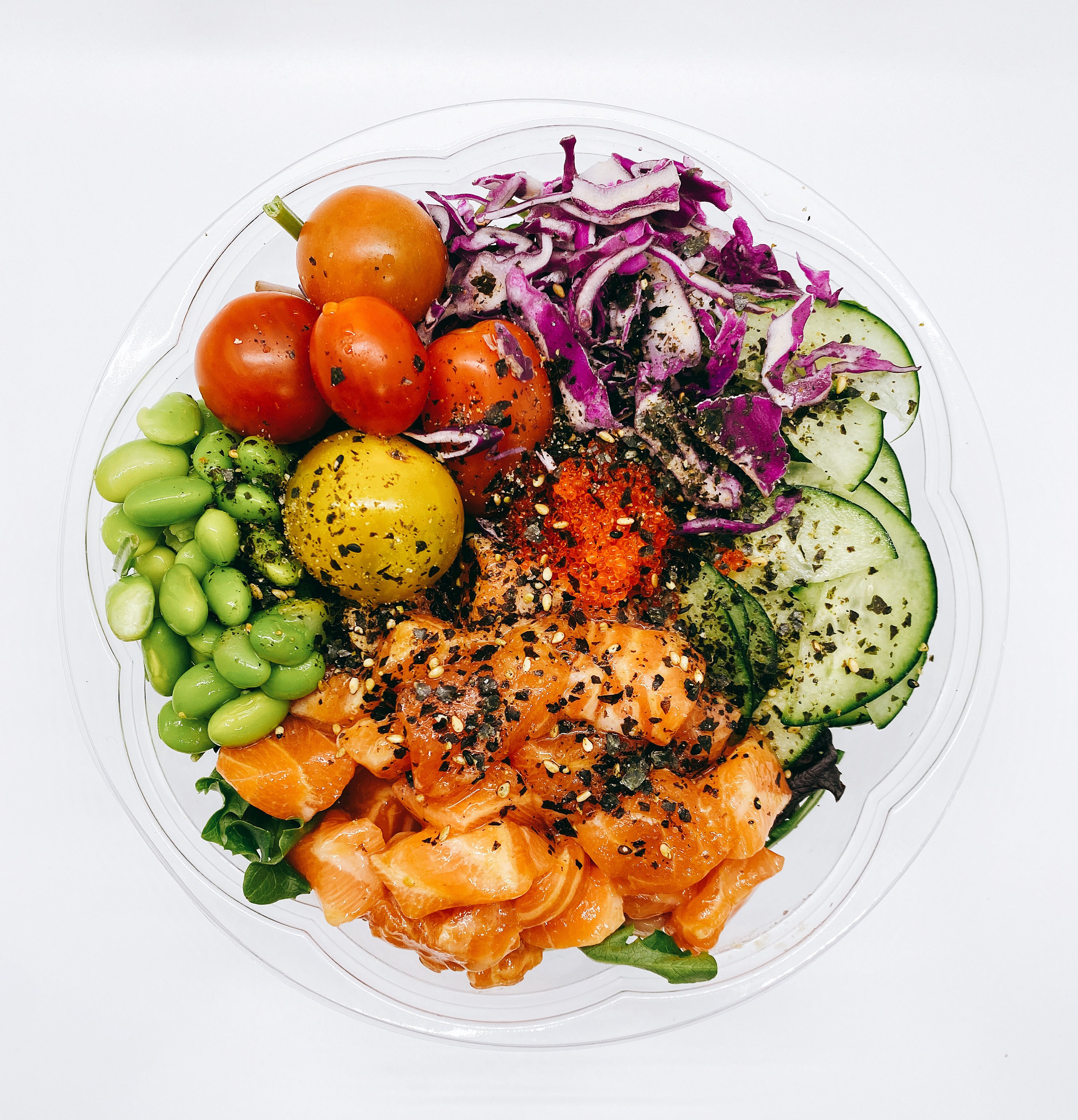 Order Healthy Salad Bowl food online from Sunfish Poke Bar store, Fremont on bringmethat.com