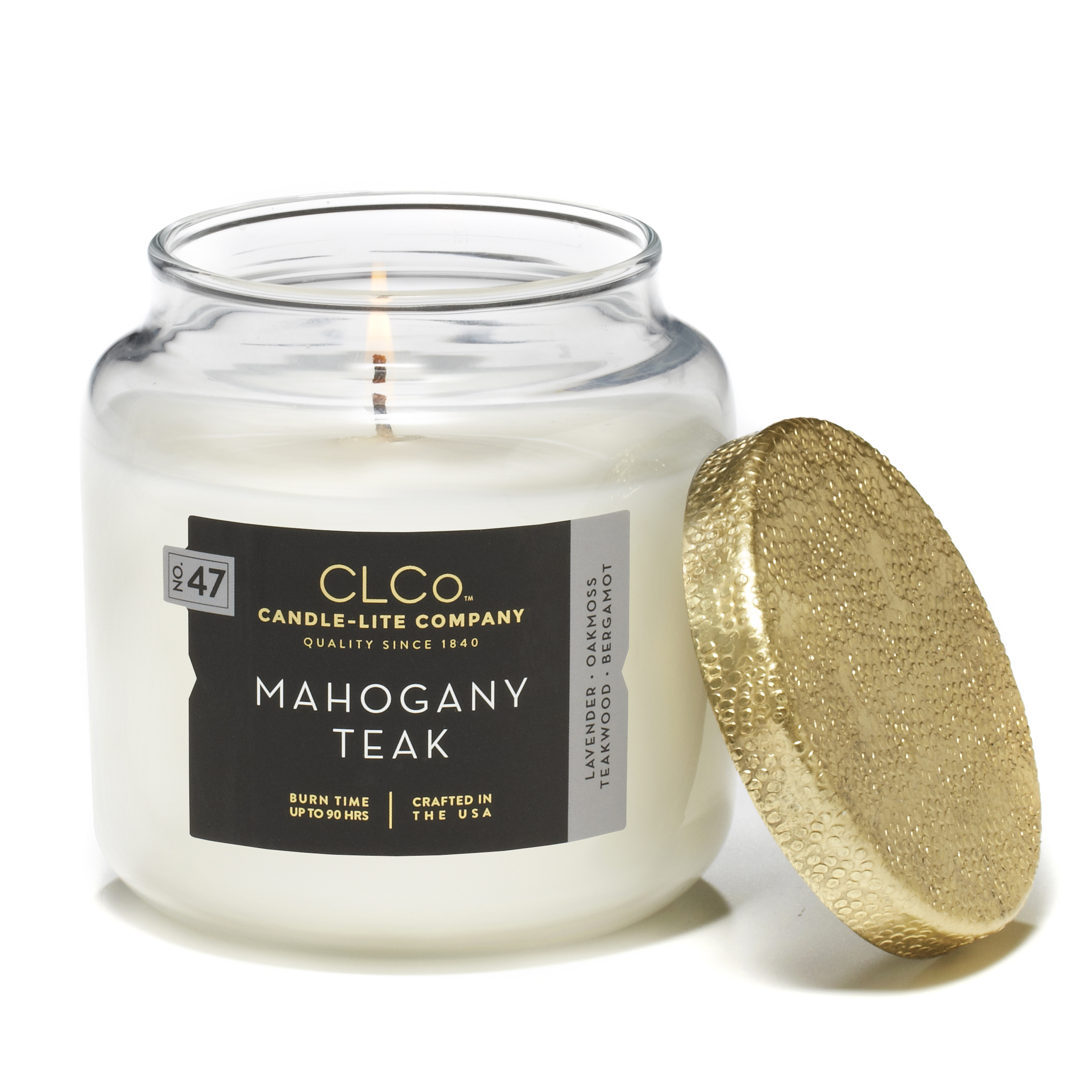 Order CLCo Scented Single Wick Candle, Mahogany Teakwood - 14 oz food online from Rite Aid store, ELMIRA on bringmethat.com