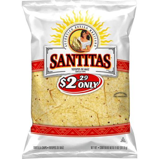 Order Santitas Tortilla Chips food online from Exxon Food Mart store, Port Huron on bringmethat.com