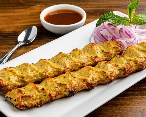 Order Chicken Seekh Kabab food online from Aga Restaurant & Catering store, Houston on bringmethat.com