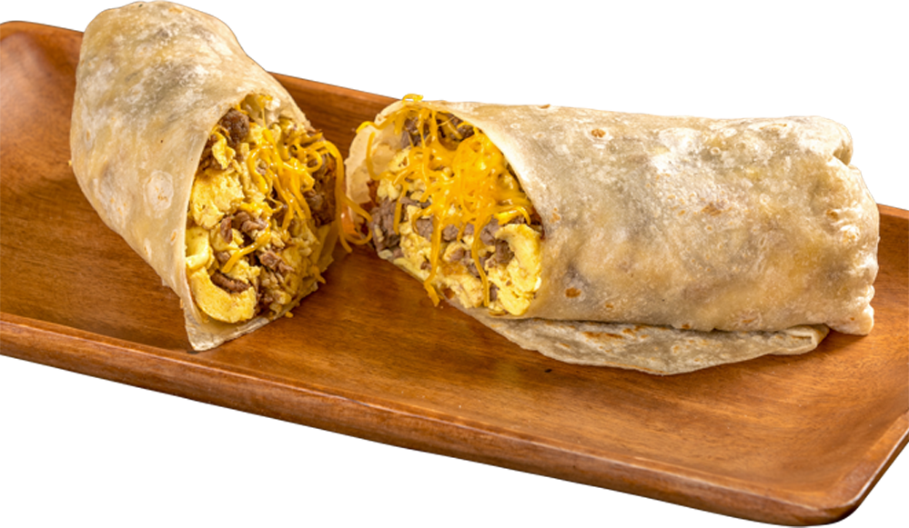 Order Steak and Egg Burrito food online from Filibertos Mexican Food store, Scottsdale on bringmethat.com