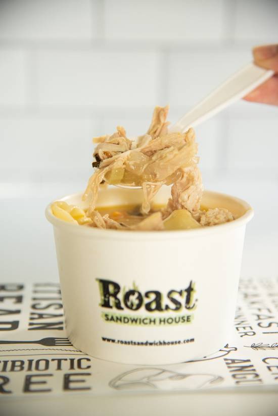 Order Small Roasted Chicken Tortellini Soup food online from Roast Sandwich House store, Melville on bringmethat.com