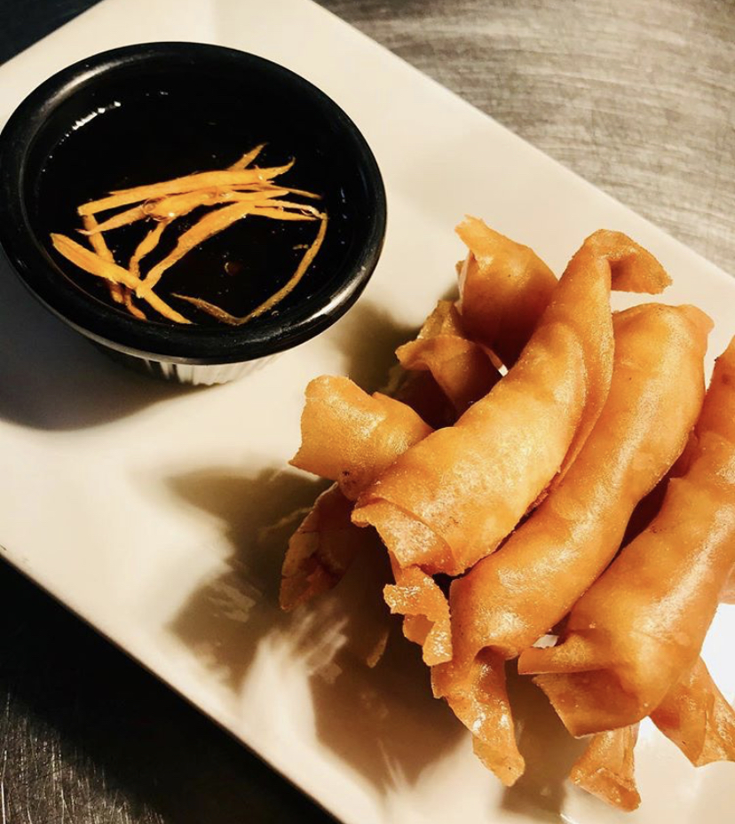Order Shrimp Rolls (8) food online from Thai Taste store, Carbondale on bringmethat.com