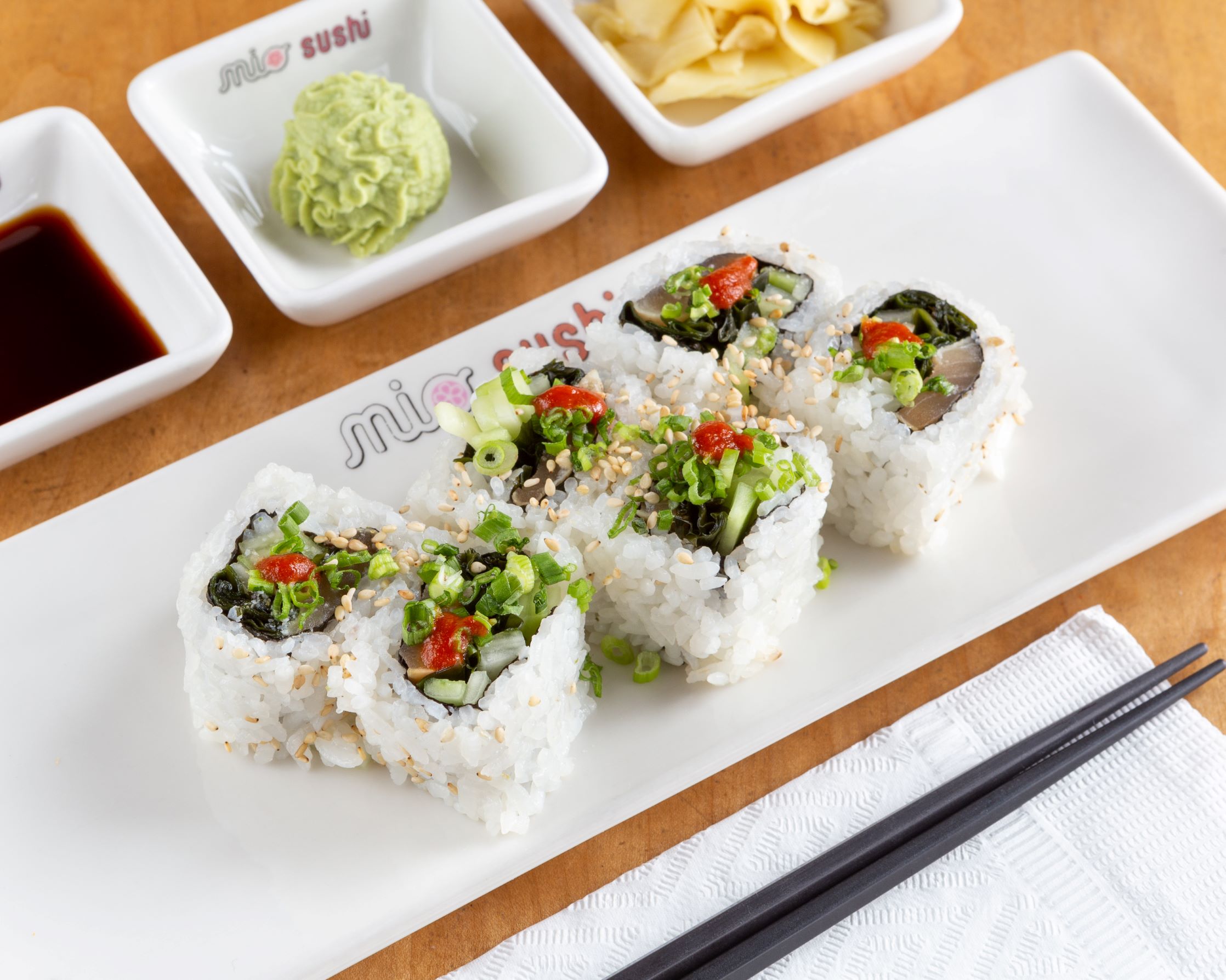 Order Spicy White Tuna Roll food online from Mio Sushi store, Beaverton on bringmethat.com