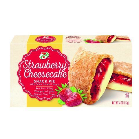 Order 7 Select Strawberry Cheesecake Snack Pie food online from 7-Eleven store, Las Vegas on bringmethat.com