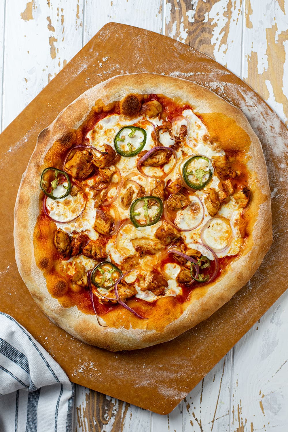 Order Buffalo Chicken Pan Pizza food online from Pizza206 store, Tabernacle on bringmethat.com