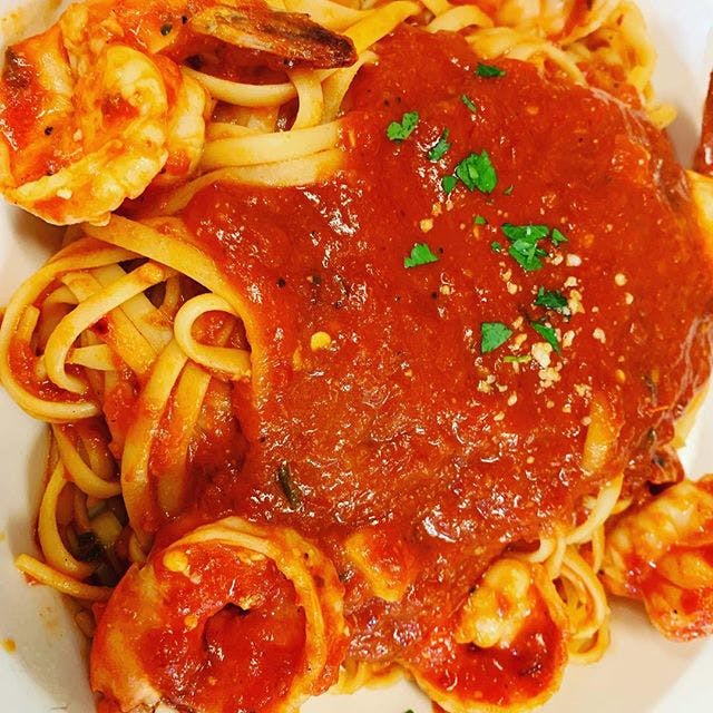 Order Linguine Bolognese - Pasta food online from Rudy Pizza & Italian Bistro store, Newark on bringmethat.com