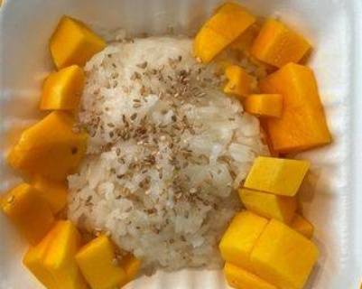 Order Mango Sticky Rice food online from Yummy Spoon store, Chula Vista on bringmethat.com