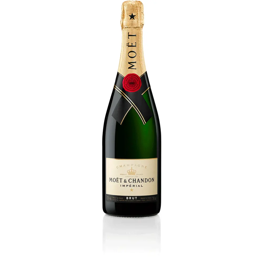 Order Moet & Chandon Imperial Brut Champagne 750 ml. food online from Mirage Wine & Liquor store, Palm Springs on bringmethat.com