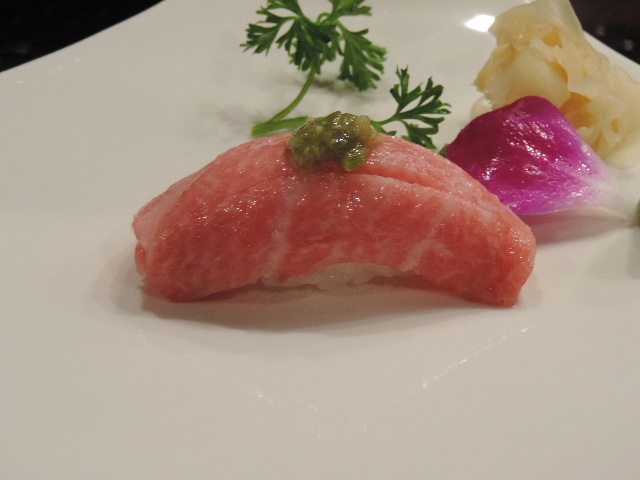 Order G1. Fatty Tuna Sushi food online from Icho Izakaya Fusion Cuisine store, Temple City on bringmethat.com