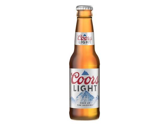 Order Coors Light American Lager Beer - 6x 7oz Bottles food online from Goody Goody Liquor Parent store, Dallas on bringmethat.com