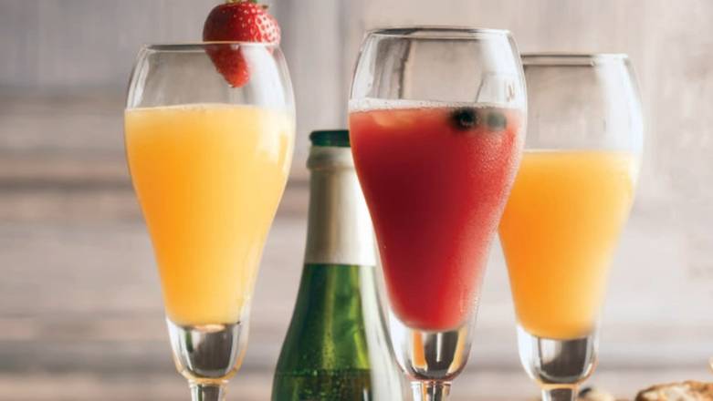 Order Sparkling Mimosa Flight food online from Mimis Cafe store, Roseville on bringmethat.com