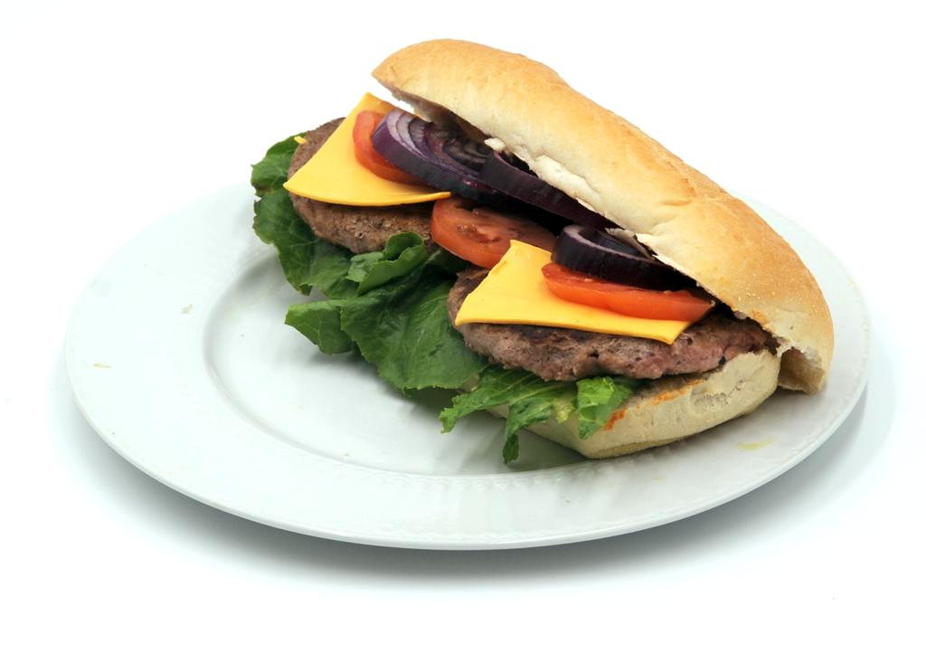 Order Cheeseburger food online from Pizza Movers & Calzones store, Washington on bringmethat.com