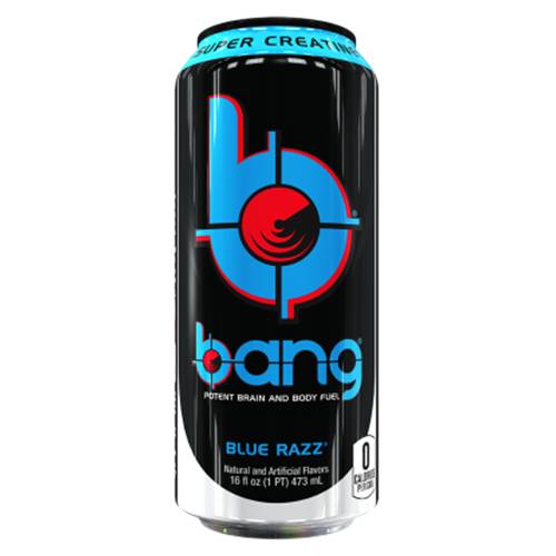 Order Bang Energy Blue Razz - 16 oz Can/Single food online from Bottle Shop & Spirits store, Los Alamitos on bringmethat.com