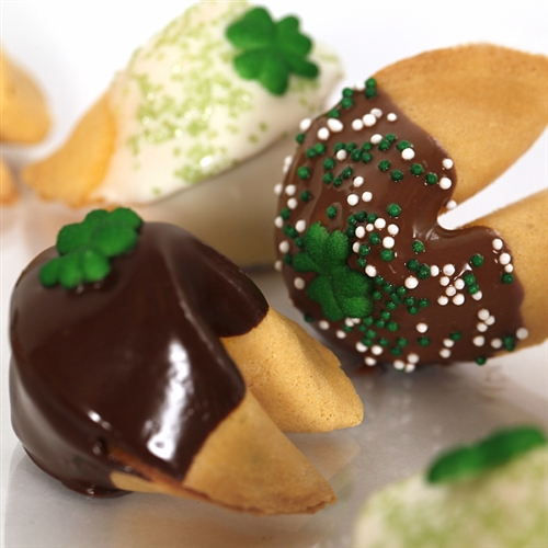 Order Pure Irish Gold St. Patrick's Fortune Cookies food online from Fancy Fortune Cookies store, Indianapolis on bringmethat.com