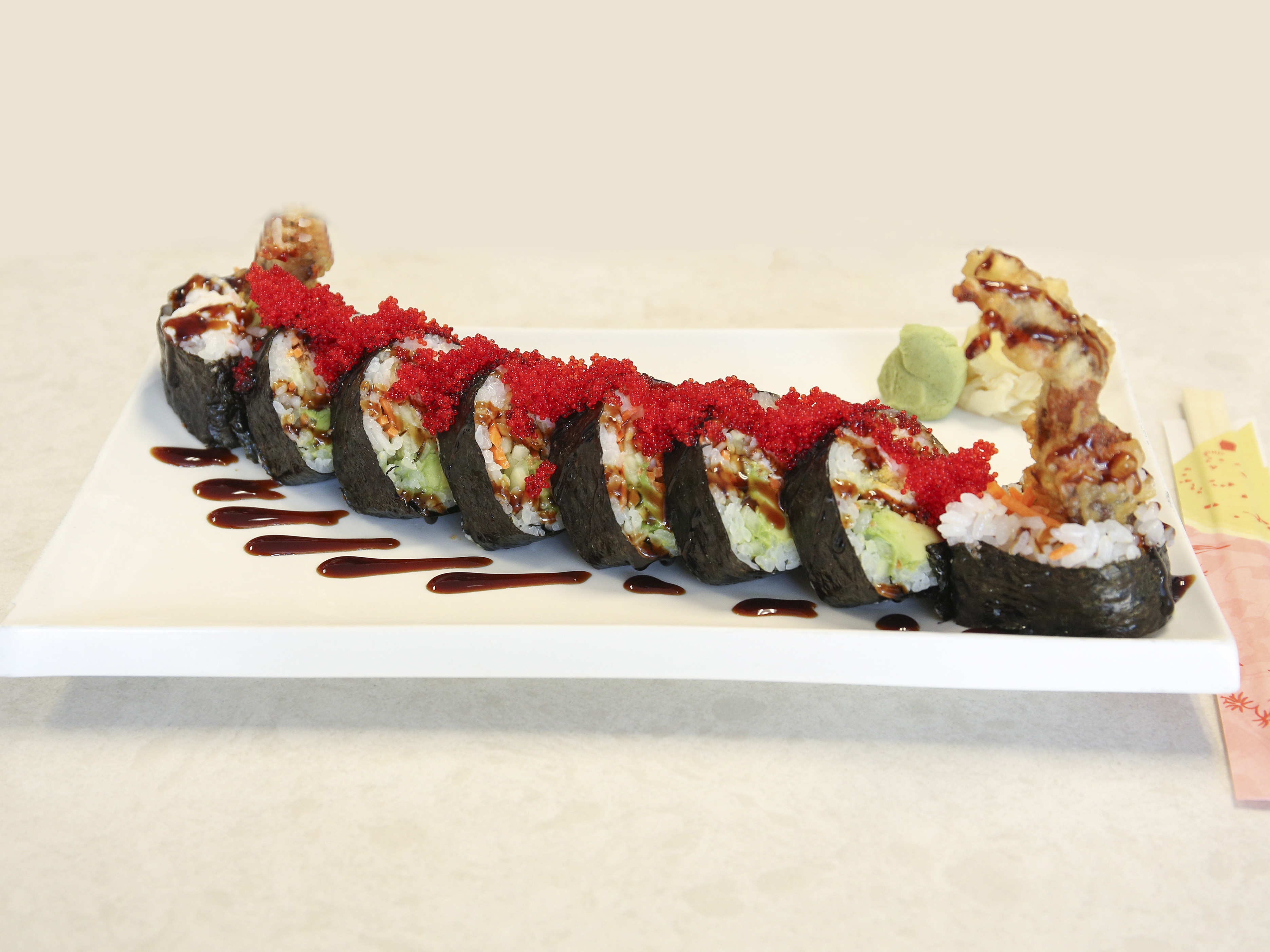 Order Amazing Spider-Roll food online from Sushi Heroes store, San Jose on bringmethat.com