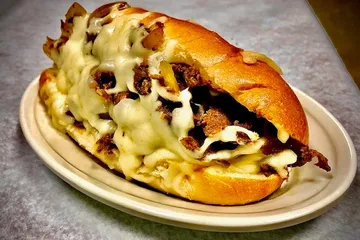 Order Classic Cheese Steak Sandwich food online from Lucky Chicago Style Grill store, Round Rock on bringmethat.com