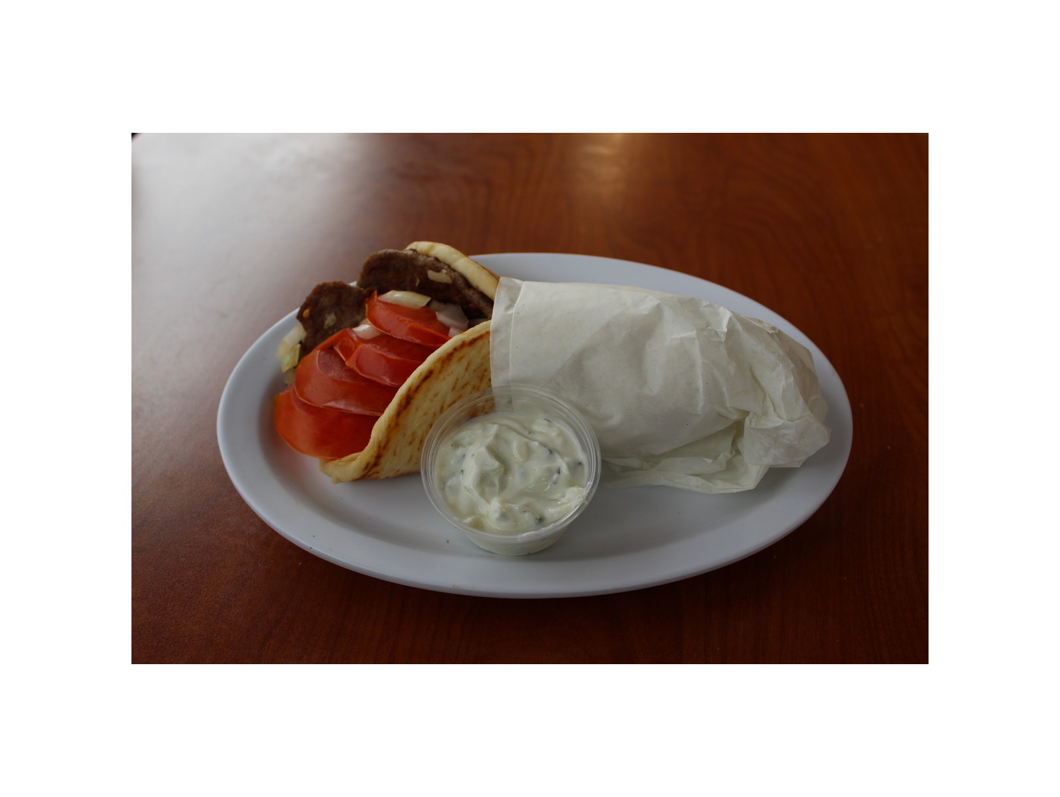 Order Gyro Pita food online from Norm Famous Burgers store, Whittier on bringmethat.com