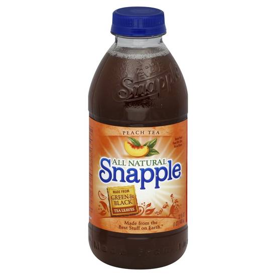 Order Snapple Tea Peach (32 oz) food online from Bartell Drugs store, SEATTLE on bringmethat.com