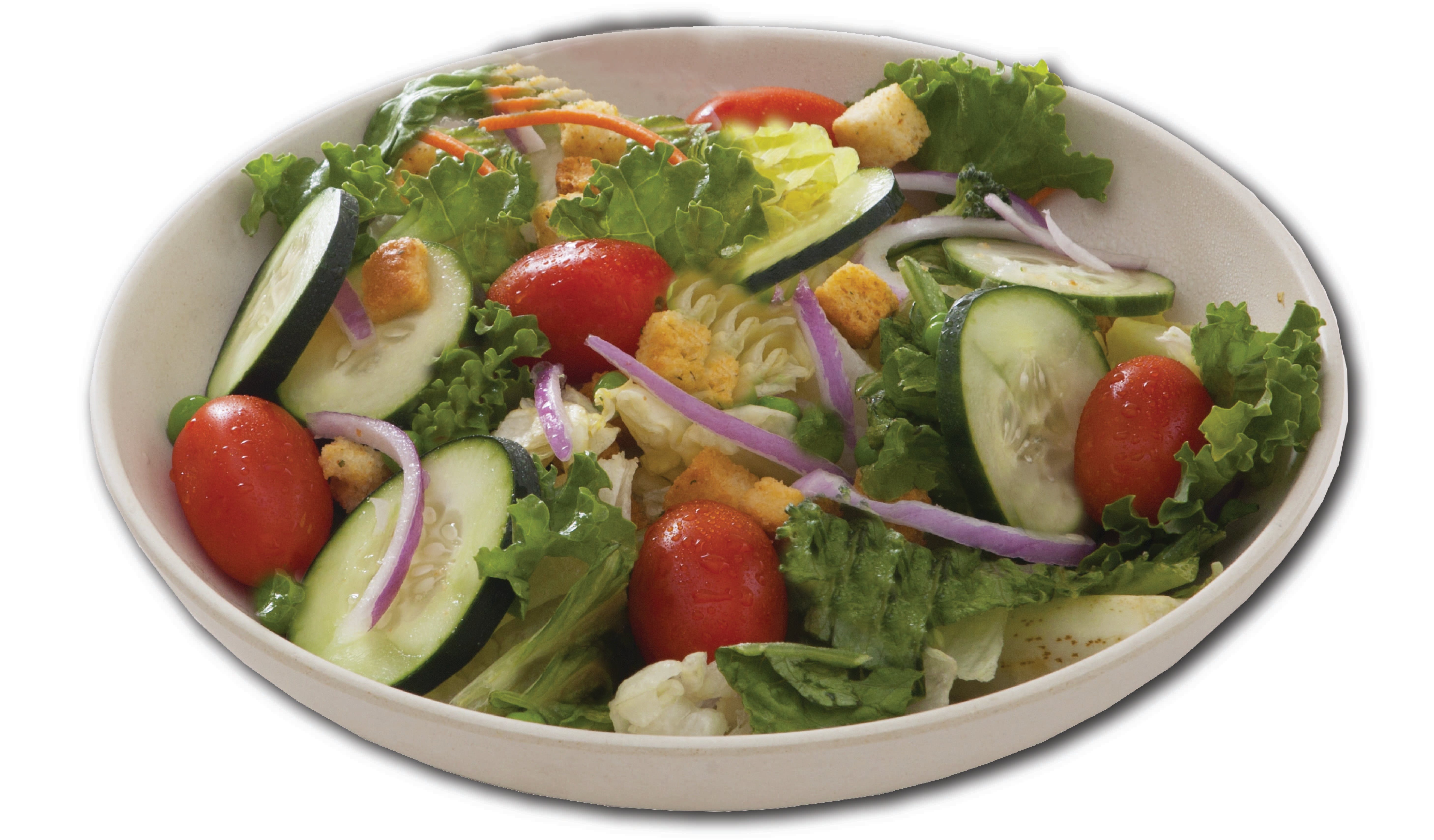 Order Garden Salad - Regular food online from Rocky Rococo Pizza store, Madison on bringmethat.com