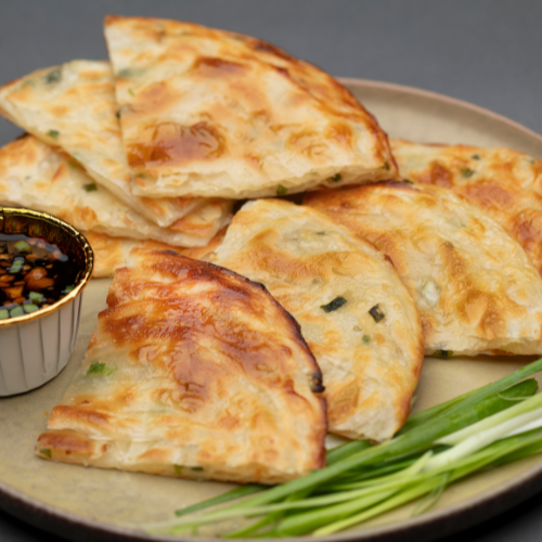 Order Plain Scallion Pancakes food online from Mógū Modern Chinese Kitchen store, Farmingdale on bringmethat.com