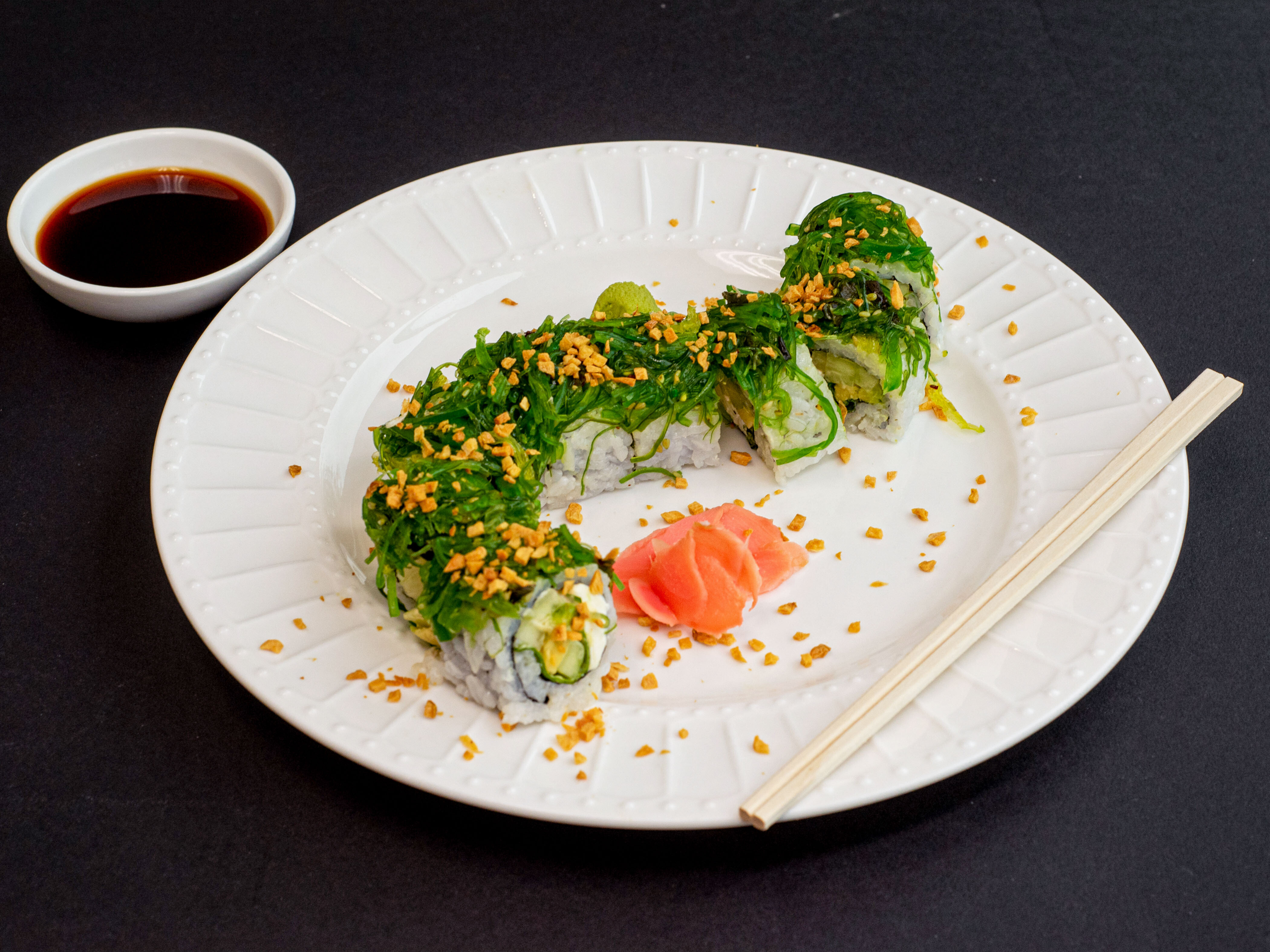 Order Green Roll food online from Maje Sushi store, West Lafayette on bringmethat.com