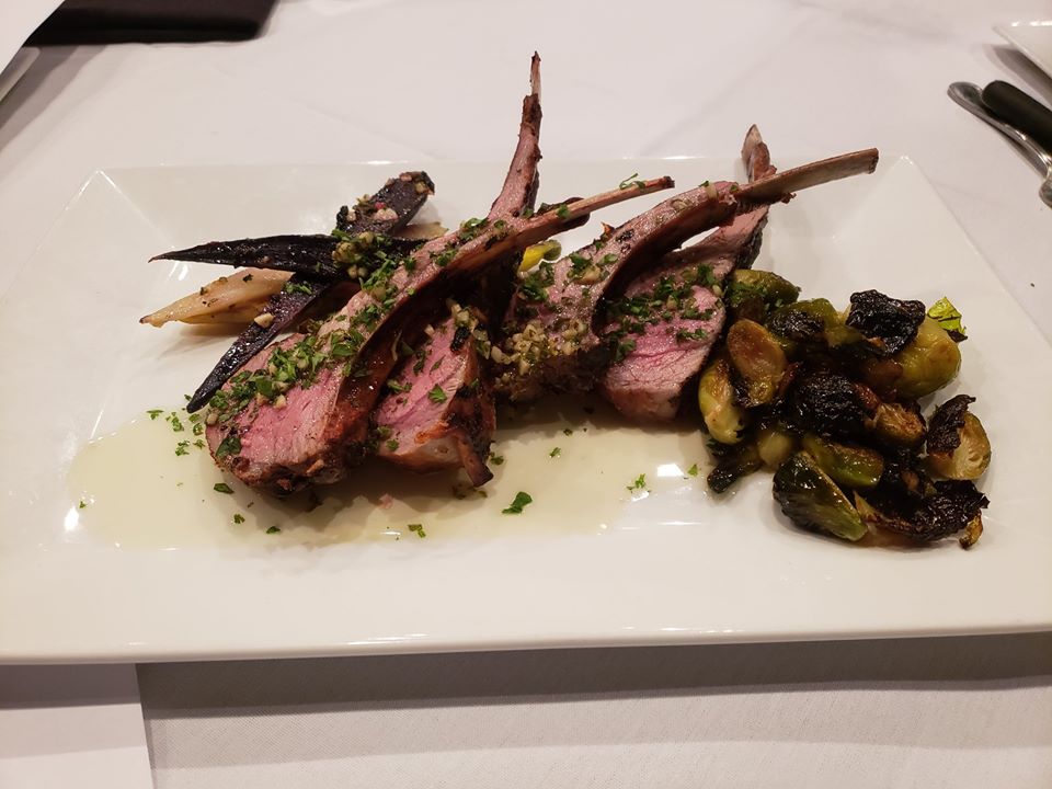 Order New Zealand Double Lamb Chops food online from Piney Creek Chophouse store, Bastrop on bringmethat.com
