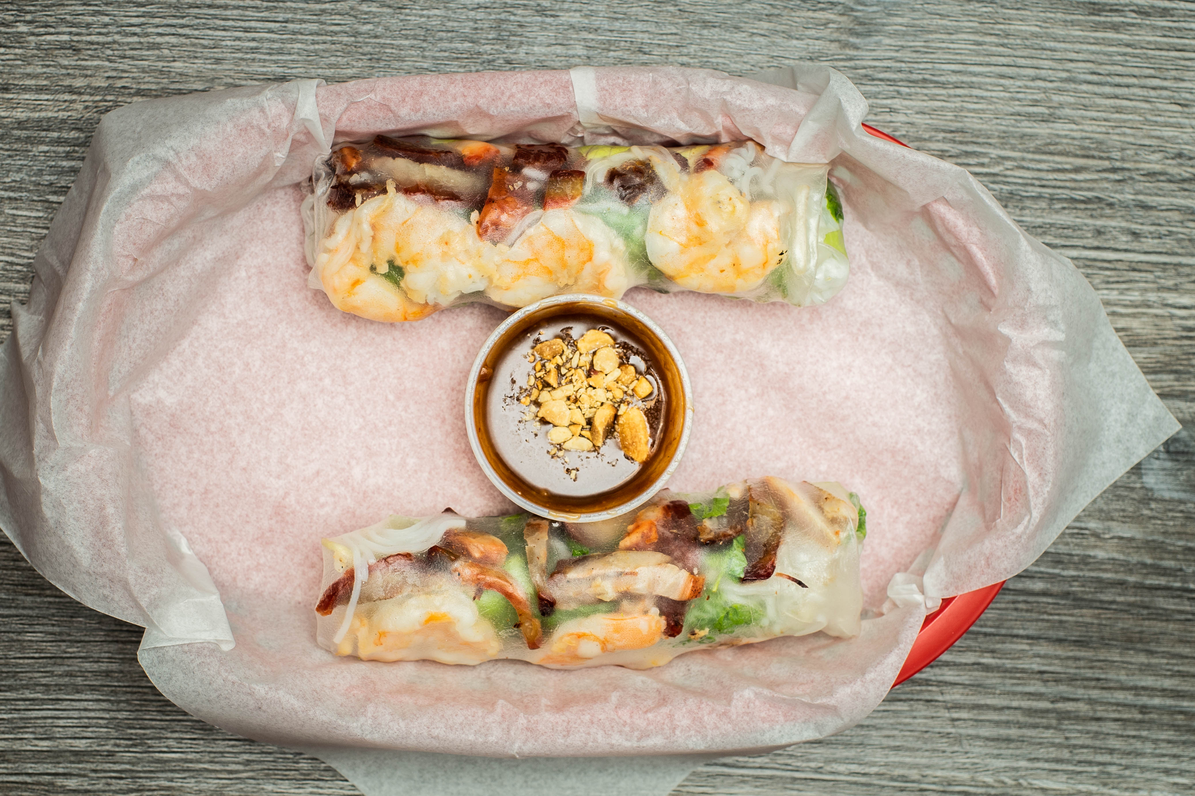 Order Create Your Own Spring Roll food online from Wok Fire & Grill store, Tucson on bringmethat.com