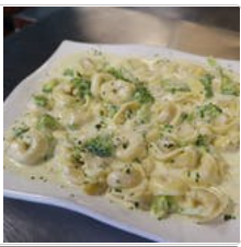 Order Pasta with Alfredo Sauce food online from Casa Nino Pizza Bar store, Staten Island on bringmethat.com