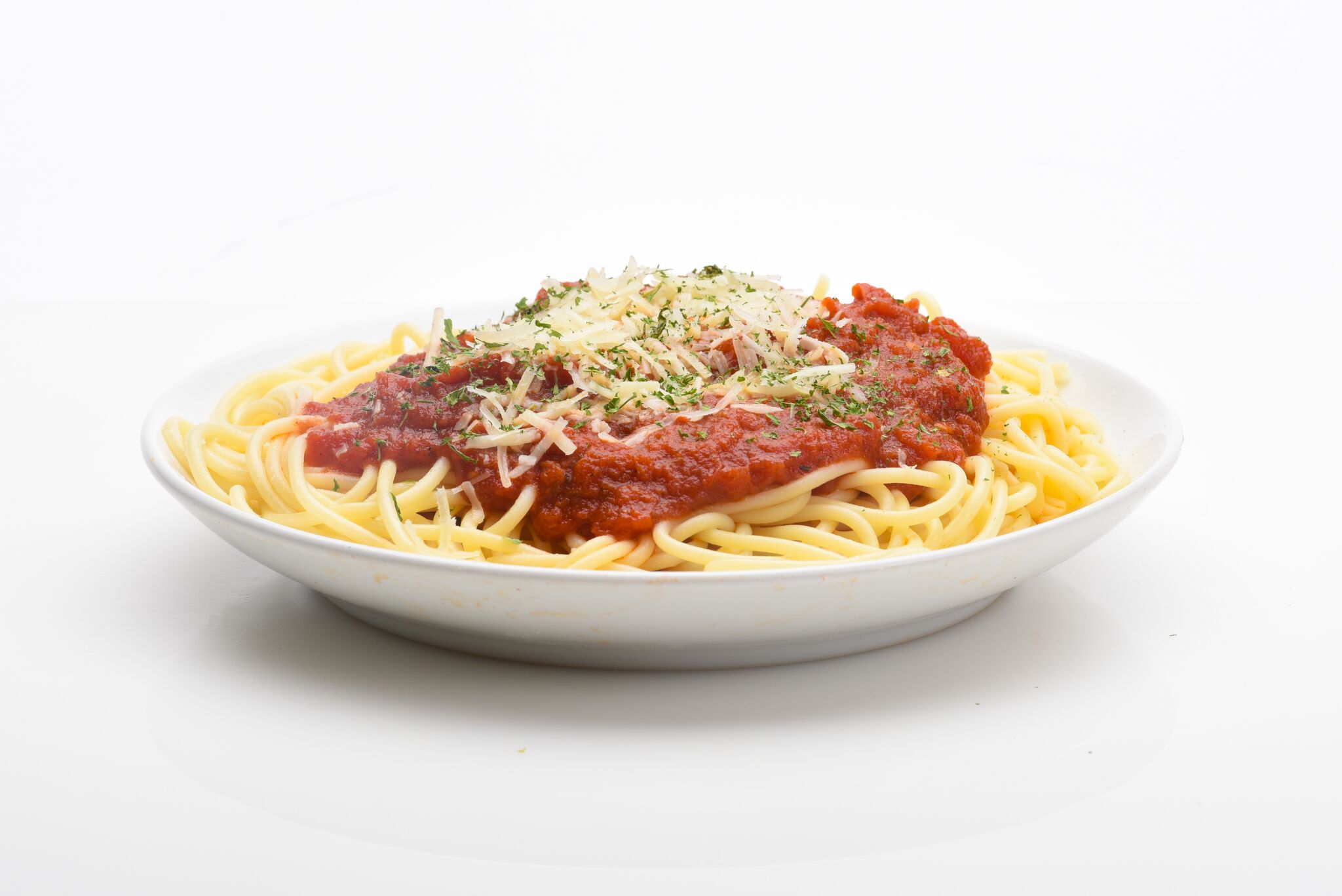 Order Baked Spaghetti food online from Paisanos Pizza store, Reston on bringmethat.com