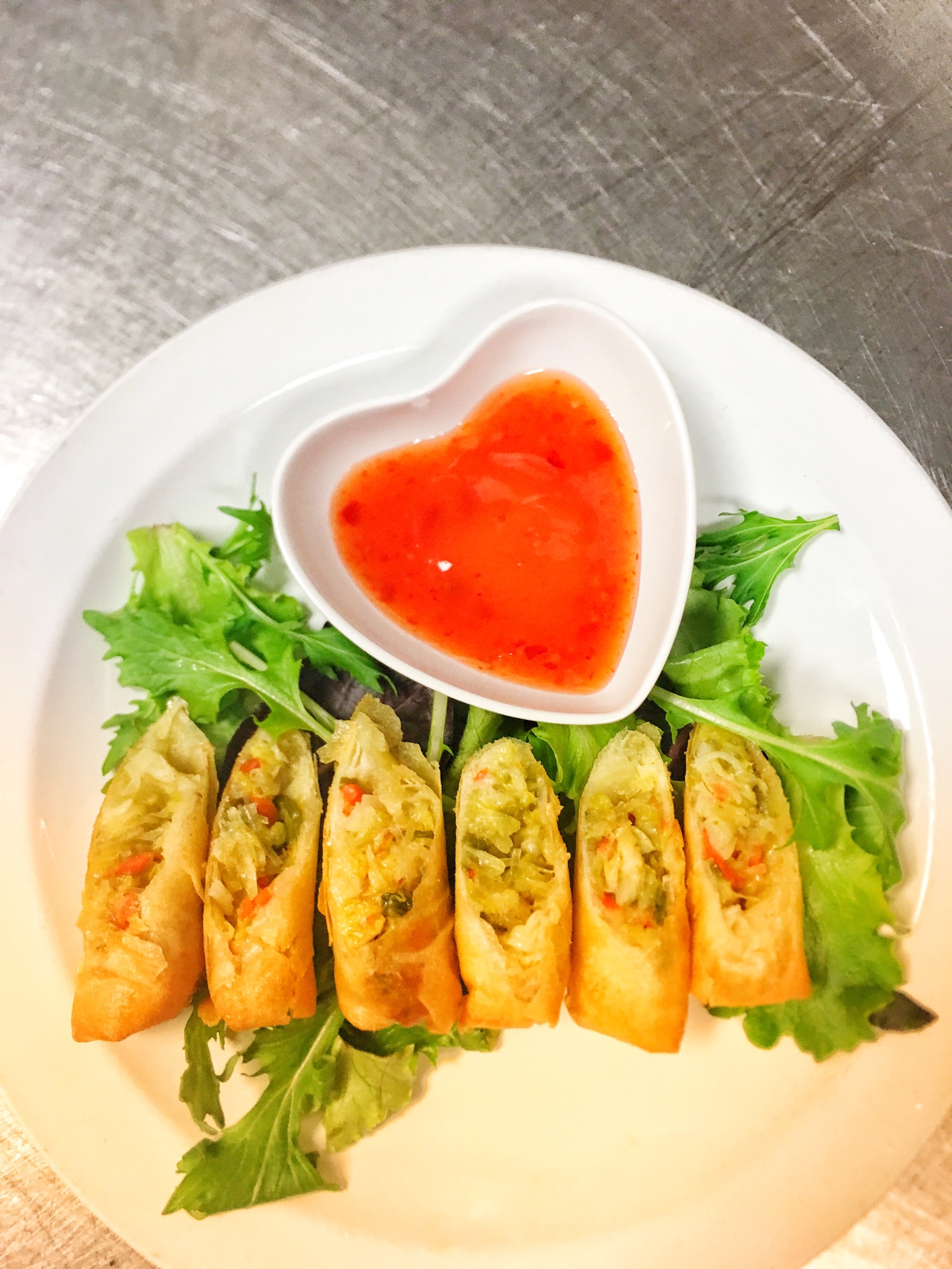 Order Vegetable Spring Roll food online from Sushi Osaka store, Ithaca on bringmethat.com